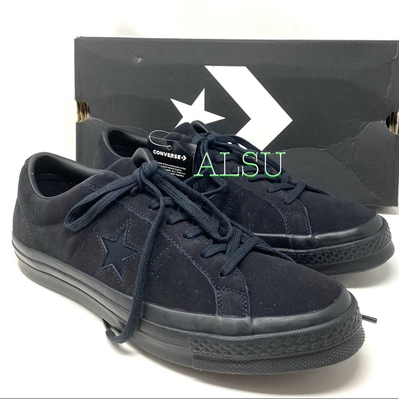 Converse Other - Converse One Star Suede Low Top Black Men Sneakers
